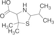 5,5-Dimethyl-2-(1-methylethyl)-4-thiazolidinecarboxylic Acid