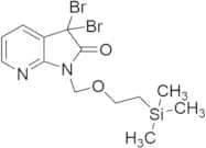 3,3-Dibromo-1-((2-(trimethylsilyl)ethoxy)methyl)-1H-pyrrolo[2,3-b]pyridin-2(3H)-one