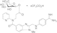 Dabigatran Acyl-β-D-Glucuronide Trifluoroacetic Acid Salt (80%)