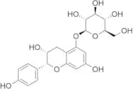 (2R,3R)-(2R,3R)-3,4-Dihydro-3,7-dihydroxy-2-(4-hydroxyphenyl)-2H-1-benzopyran-5-yl β-D-glucopyrano…