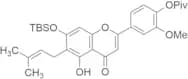 4-[7-[(1,1-Dimethylethyl)dimethylsilyl]oxy 6-(3-Methyl-2-buten-1-yl)cannflavin B