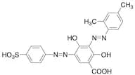 3-((E)-(2,4-Dimethylphenyl)diazenyl)-2,4-dihydroxy-5-((4-sulfophenyl)diazenyl)benzoic Acid