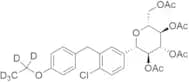 Deshydroxy 2-Acetoxymethyl-3,4,5-triyl Triacetate Dapagliflozin-D5