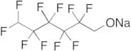 1H,1H,6H-Decafluorohexan-1-ol Sodium Salt