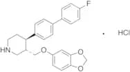 rac-trans-4-Defluoro-4-(4-fluorophenyl) Paroxetine Hydrochloride