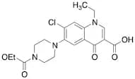 6-Defluoro-(ethoxycarbonyl)piperazinyl-7-depiperazinyl-chloro Norfloxacin