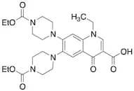 6-Defluoro-(ethoxycarbonyl)piperazinyl-7-N-ethoxycarbonyl Norfloxacin