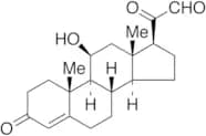 21-Dehydrocorticosterone (mixture of the aldehyde and the hydrated form)