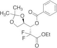 2-Deoxy-2,2-difluoro-4,5-O-isopropylidene-D-threo-pentonic Acid Ethyl Ester Benzoate