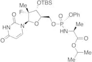 N-[[P(S),2'R]-2'-deoxy-3'-O-[(1,1-dimethylethyl)dimethylsilyl]-2'-fluoro-2'-methyl-P-phenyl-5'-uri…