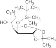 6-Deoxy-3-O-[(1,1-dimethylethyl)dimethylsilyl]-1,2-O-(1-methylethylidene)-6-nitro-α-D-glucofuranose