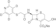 Desacetyl Cephapirin-d6 Sodium Salt (Major) (>85%)