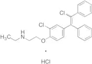 N-Desethyl 2-Chloro Clomiphene (cis-trans Mixture) Hydrochloride