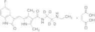 N-Desethyl Sunitinib-d4 Maleate