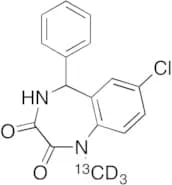 3-Deshydroxy-4,5-dihydro-3-oxo Temazepam-13C, d3