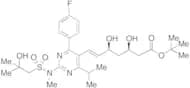 S-Desmethyl-S-(2-hydroxy-2-methylpropyl) Rosuvastatin tert-Butyl Ester