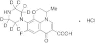 Desmethyl Ofloxacin-d8 Hydrochloride