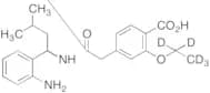 rac-2-Despiperidyl-2-amino Repaglinide-d5