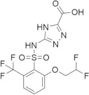 5-((2-(2,2-Difluoroethoxy)-6-(trifluoromethyl)phenyl)sulfonamido)-4H-1,2,4-triazole-3-carboxylic A…
