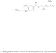 2-(Diethylamino)ethyl 3-Nitro-4-propoxybenzoate Hydrochloride