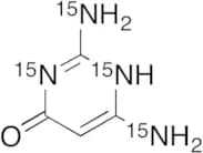2,4-Diamino-6-hydroxypyrimidine-15N4