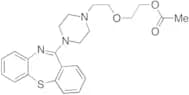 2-(2-(4-(Dibenzo[b,f][1,4]thiazepin-11-yl)piperazin-1-yl)ethoxy)ethyl AcetateQuetiapine Acetate