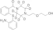 2-(2-(4-(Dibenzo[b,f][1,4]thiazepin-11-yl)piperazin-1-yl-d8)ethoxy)ethanol