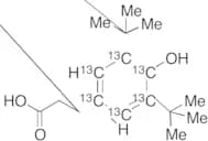 3,5-Di-tert-butyl-4-hydroxyphenylpropionic Acid-13C6