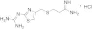 3-[[[2-[(Diaminomethylene)amino]-4-thiazolyl]methyl]thio]propanimidamide Hydrochloride