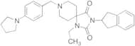 3-(2,3-Dihydro-1H-inden-2-yl)-1-ethyl-8-[[4-(1-pyrrolidinyl)phenyl]methyl]-1,3,8-triazaspiro[4.5]d…