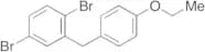 1,4-Dibromo-2-[(4-ethoxyphenyl)methyl]benzene