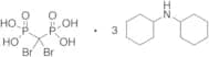 Dibromomethylene Bisphosphonic Acid Tri(dicyclohexylammonium Salt)
