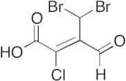 (2E)-4,4-Dibromo-2-chloro-3-formyl-2-butenoic Acid