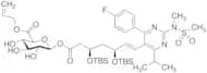 3,5-Di(tert-butyldimethylsilyl) Rosuvastatin Acyl-β-D-glucuronide Allyl Ester