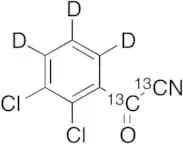 2,3-Dichlorobenzoyl Nitrile-13C2,D3