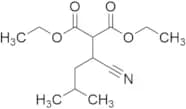 1,3-Diethyl 2-(1-cyano-3-methylbutyl)propanedioate