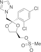 cis-[2-(2,4-Dichlorophenyl)-2-(1H-1,2,4-triazol-1-yl-methyl)-1,3-dioxolan-4-yl]methyl Methanesulfo…