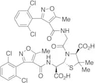 [3-(2,6-Dichlorophenyl)-5-methyl-4-isoxazolyl]carbonyl N3-[N-[[3-(2,6-Dichlorophenyl)-5-methyl-4-i…