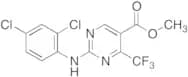 2-[(2,4-Dichlorophenyl)amino]-4-(trifluoromethyl)-5-pyrimidinecarboxylic Acid Methyl Ester