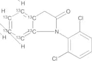 Diclofenac Amide-13C6 (~5% unlabelled)