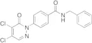 4-(4,5-Dichloro-6-oxo-1(6H)-pyridazinyl)-N-(phenylmethyl)benzamide