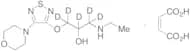 rac-Didemethyltimolol-d5 Maleate