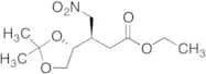 2,3-Dideoxy-4,5-O-(1-methylethylidene)-3-(nitromethyl)-L-threo-pentonic Acid Ethyl Ester