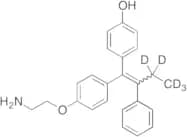(E/Z)-N,N-Didesmethyl-4-hydroxy Tamoxifen-d5