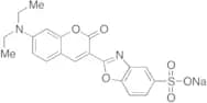 2-[7-(Diethylamino)-2-oxo-2H-1-benzopyran-3-yl]-5-benzoxazolesulfonic Acid Sodium Salt