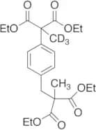 Diethyl 2-[4-(2,2-Dicarboethoxypropyl)phenyl]-2-methyl Malonate-d3