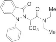 N,​N-​Diethyl-​1,​3-​dihydro-​α-​methyl-​3-​oxo-​1-​phenyl-2H-​indazole-​2-​acetamide-d3