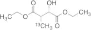 Diethyl 2-Hydroxy-3-methylbutanedioate-13C