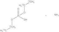 O,O-Diethyl Thiophosphate-13C4 Ammonium Salt