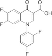 1-(2,4-Difluorophenyl)-6,7-difluoro-1,4-dihydro-4-oxo-3-quinolinecarboxylic Acid
